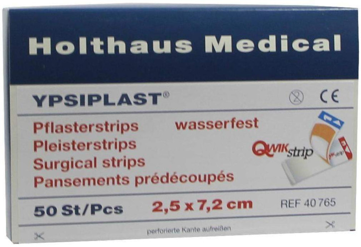 YPSIPLAST®  Pflasterstrip 2,5 x 7,2 cm 50 Stück