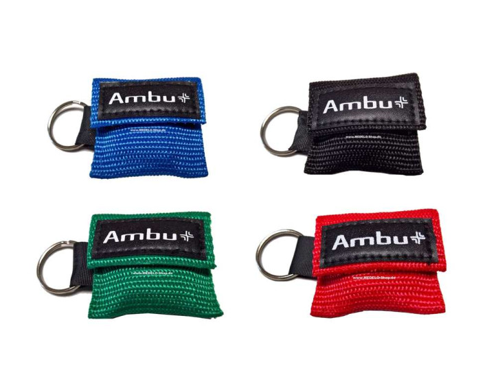 Ambu® LifeKey im Nylon-Softcase-Schlüsselanhänger