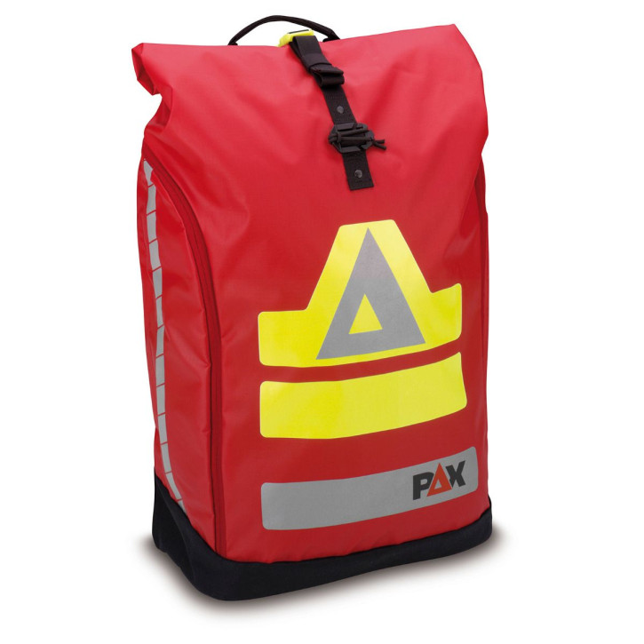 PAX Roller-Daypack - mit Klamottenlüfter (2 Stück) - PAX-RipTec - rot