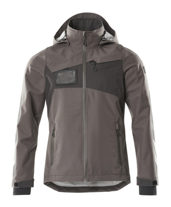 MASCOT® Hard Shell Jacke anthrazit-schwarz