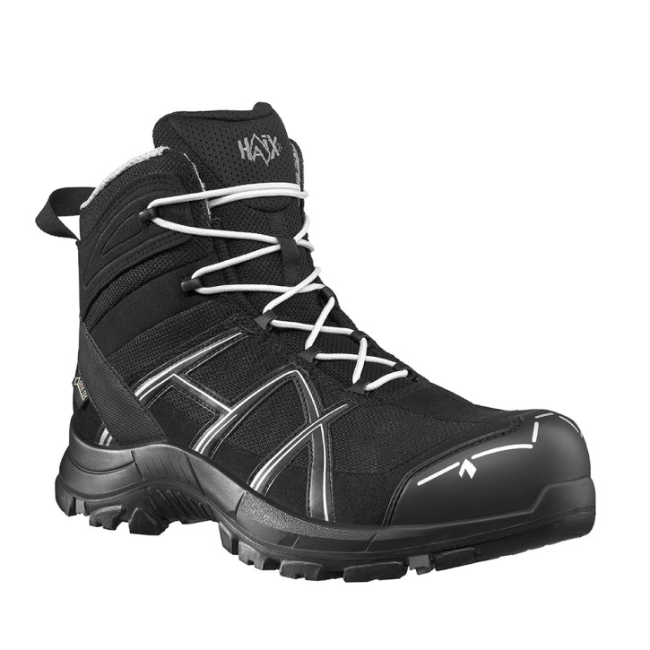 HAIX BLACK EAGLE® SAFETY 40.1 MID black/silver - Gr. 47/11,5