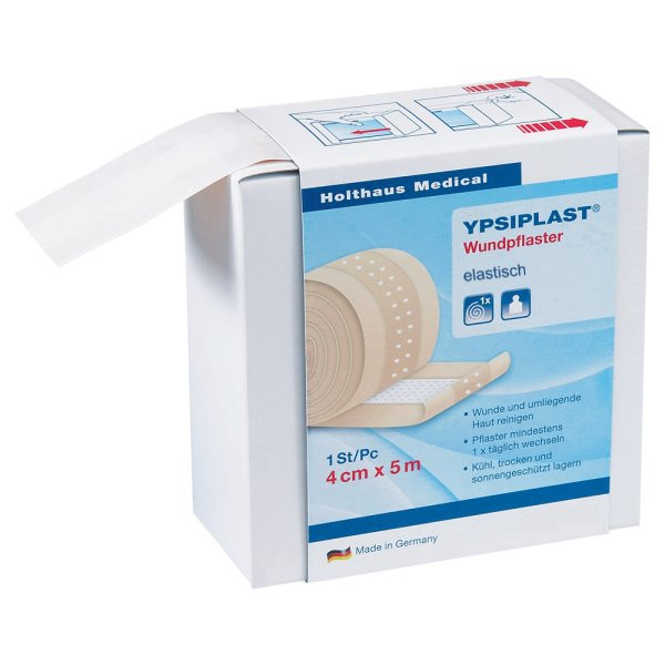 YPSIPLAST®  Wundpflaster elastisch 4 cm x 5 m