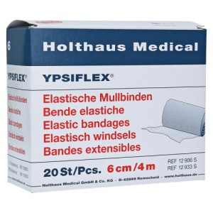 Fixierbinde MULL elastisch  6 cm x 4 m 20 Stück