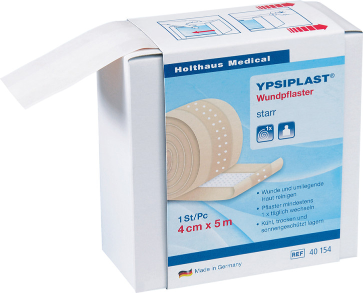 YPSIPLAST®  Wundpflaster starr 4 cm x 5 m