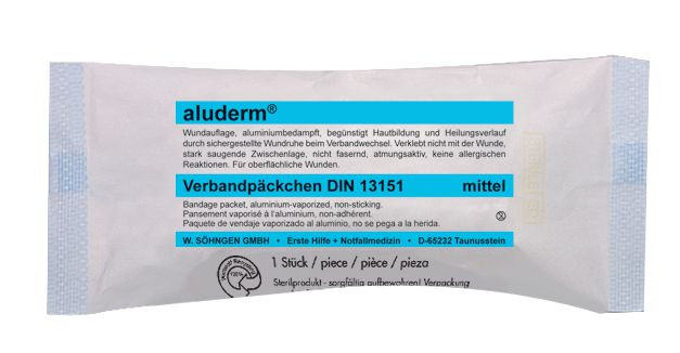 aluderm® Verbandpäckchen DIN 13151  mittel