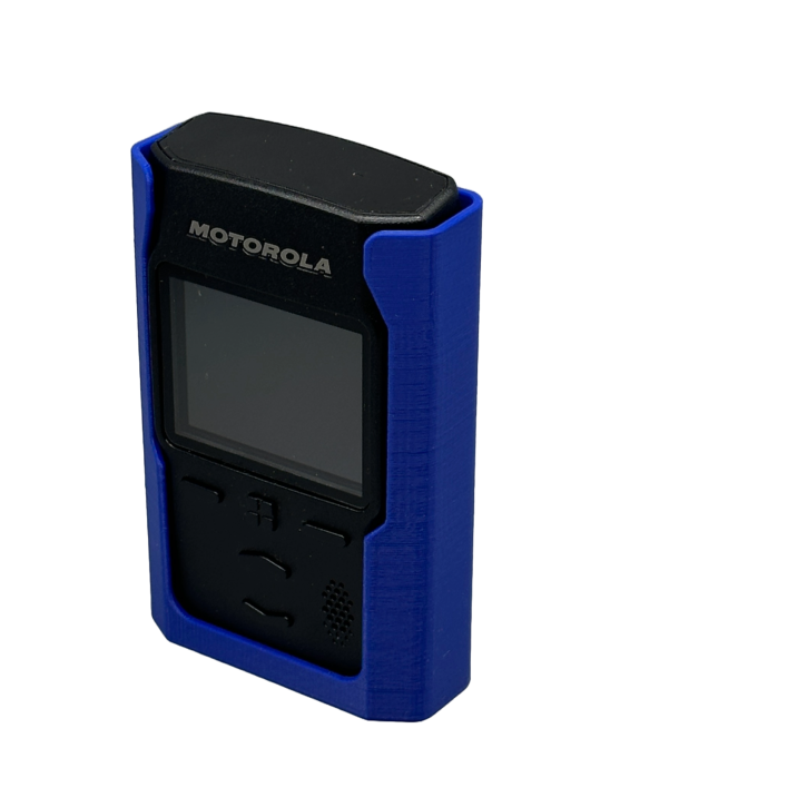 BeltClipPRO passend für Pager Motorola TPG2200 - Farbe: dunkelblau
