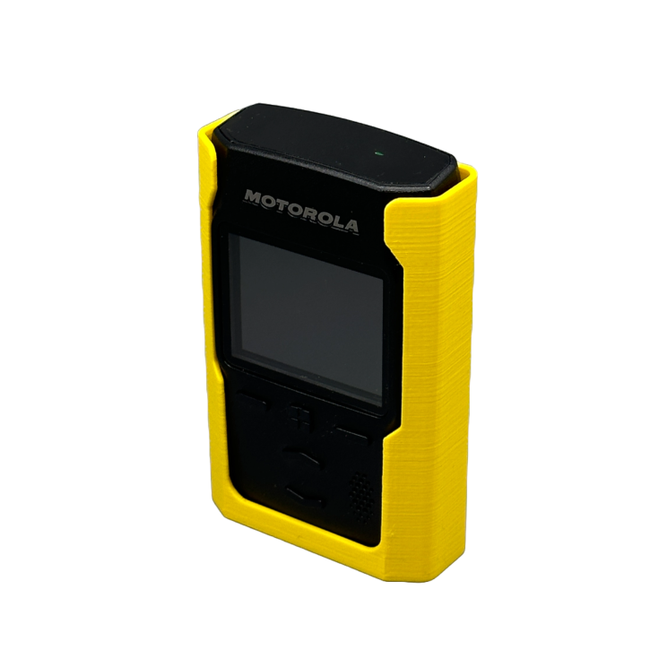 BeltClipPRO passend für Pager Motorola TPG2200 - Farbe: gelb