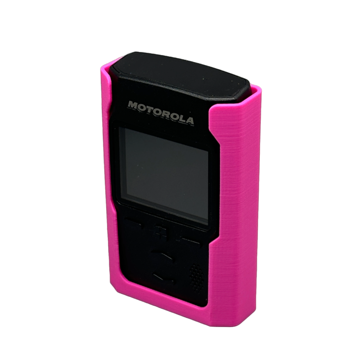 BeltClipPRO passend für Pager Motorola TPG2200 - Farbe: pink