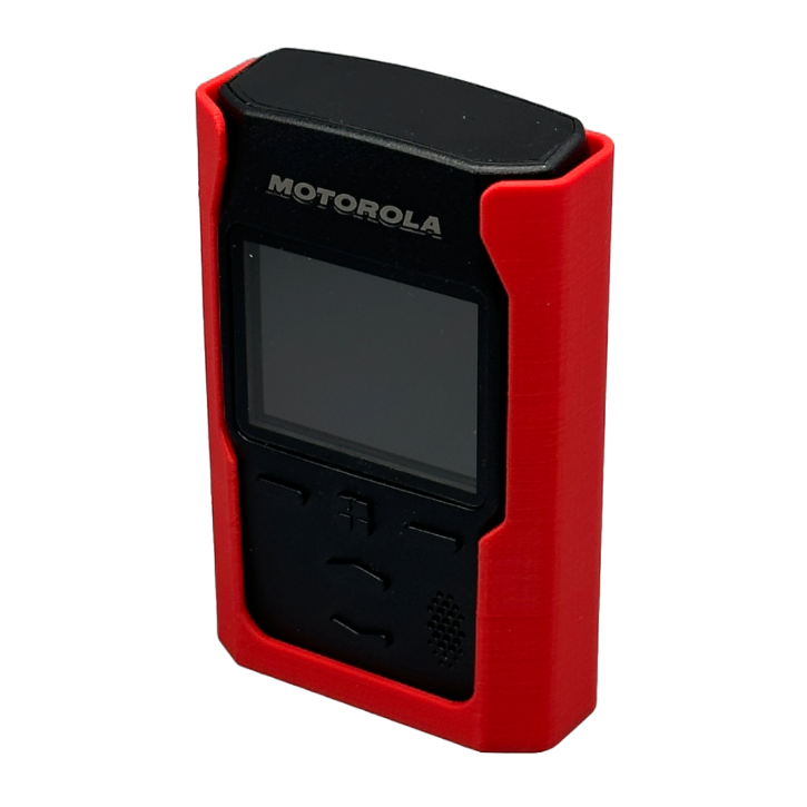 BeltClipPRO passend für Pager Motorola TPG2200 - Farbe: rot