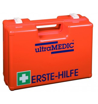 Erste Hilfe Koffer GROSS orange gefüllt Inhalt  DIN 13169