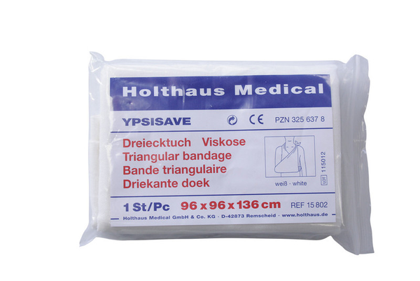 YPSISAVE Dreiecktuch Vlies weiß -HO15803